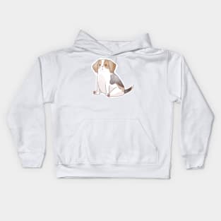 Cute beagle puppy Kids Hoodie